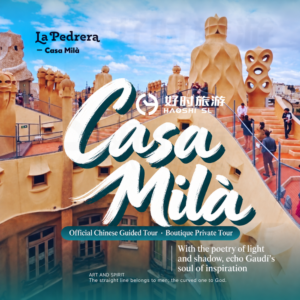 La Pedrera Casa Milà Chinese guided private tour in Barcelona